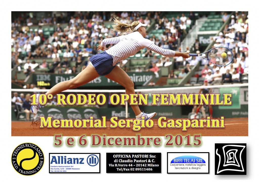 10° Rodeo Open F 2015